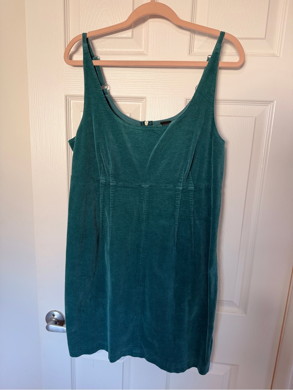 wild fable Teal Corduroy Mini Dress - Picture 1 of 4